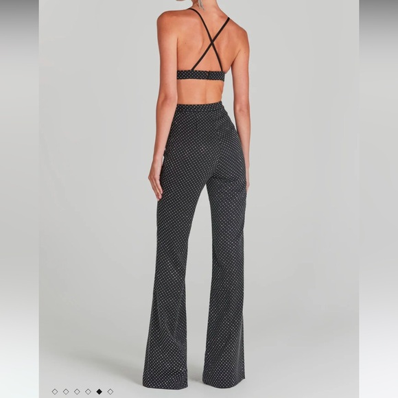 BRAND NEW Nadine Merabi Size Small - S - Kira Black Bra Top - perfect for NYE! - Picture 5 of 6